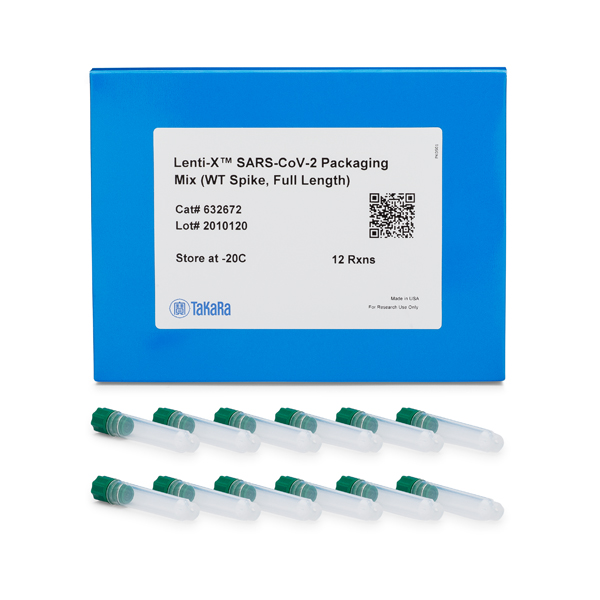 632672: Lenti-X SARS-CoV-2 Packaging Mix (WT Spike, Full Length)